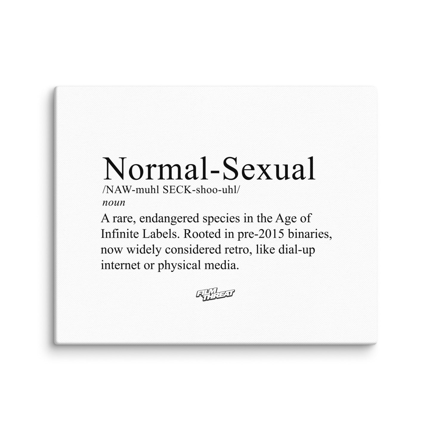 Normal-Sexual Canvas