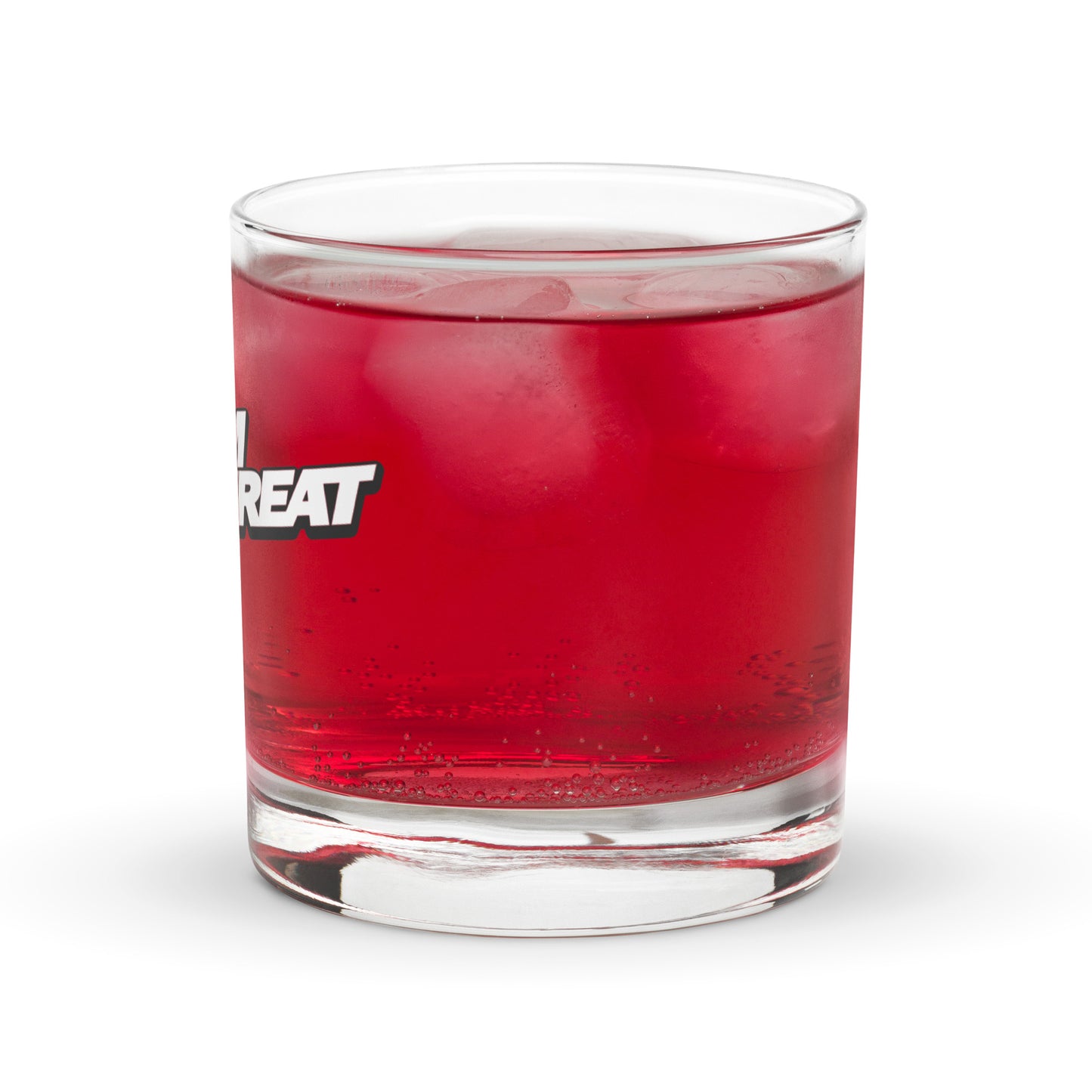 I Heart Film Threat Rocks Glass