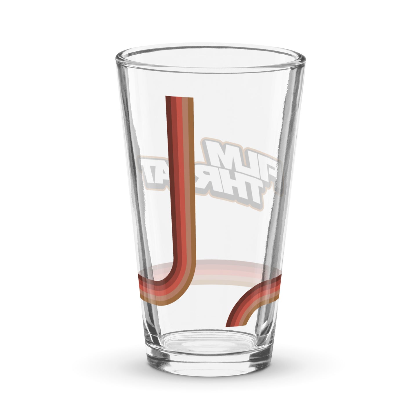 Film Threat Retro Shaker Pint Glass