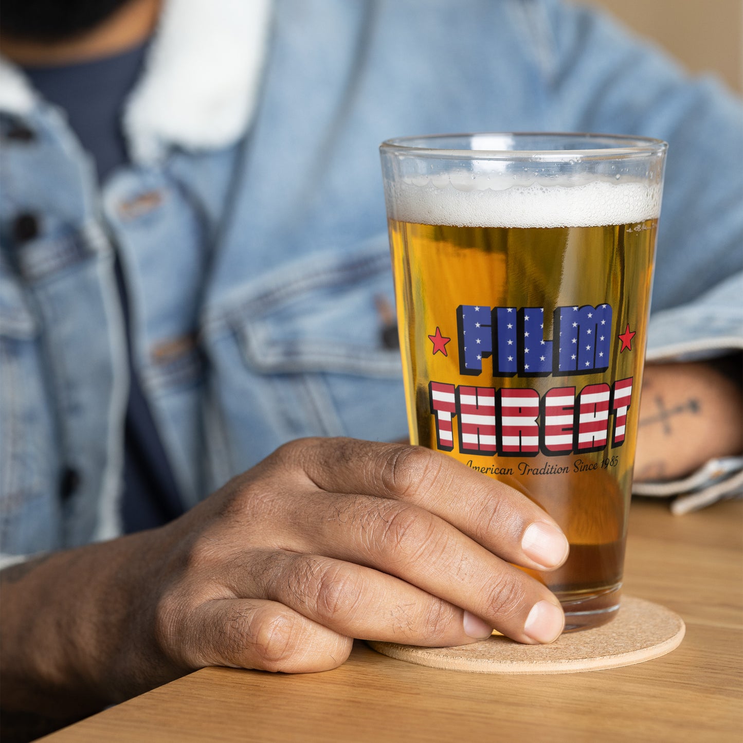 American AF Shaker Pint Glass