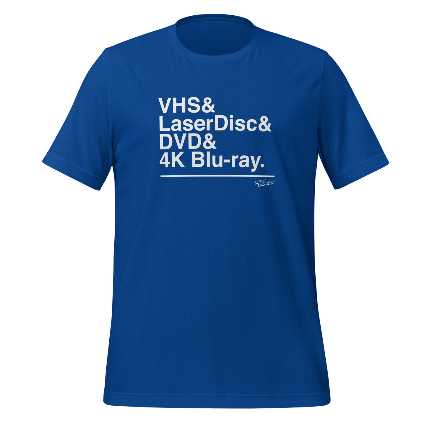 VHS & LaserDisc & DVD & 4K Blu-ray Unisex T-Shirt