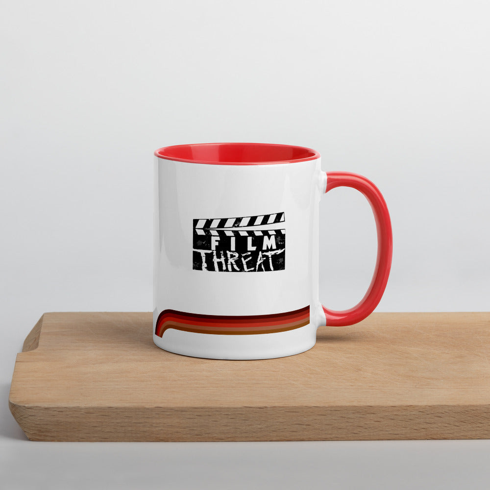 Film Threat Palette Stripe Mug - Film Threat
