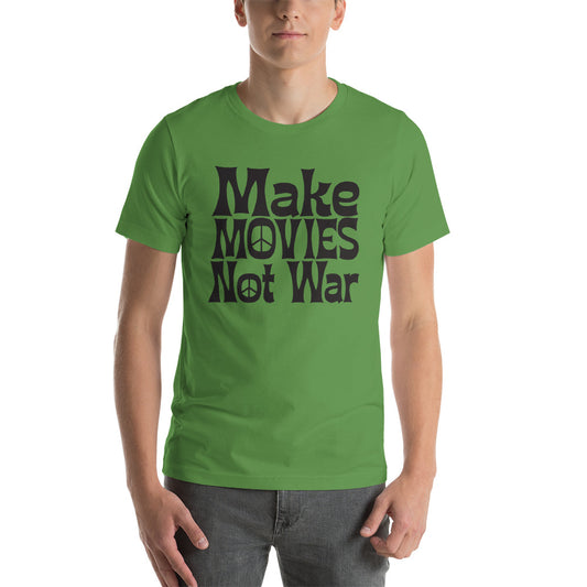Make Movies Not War Tee - Film Threat