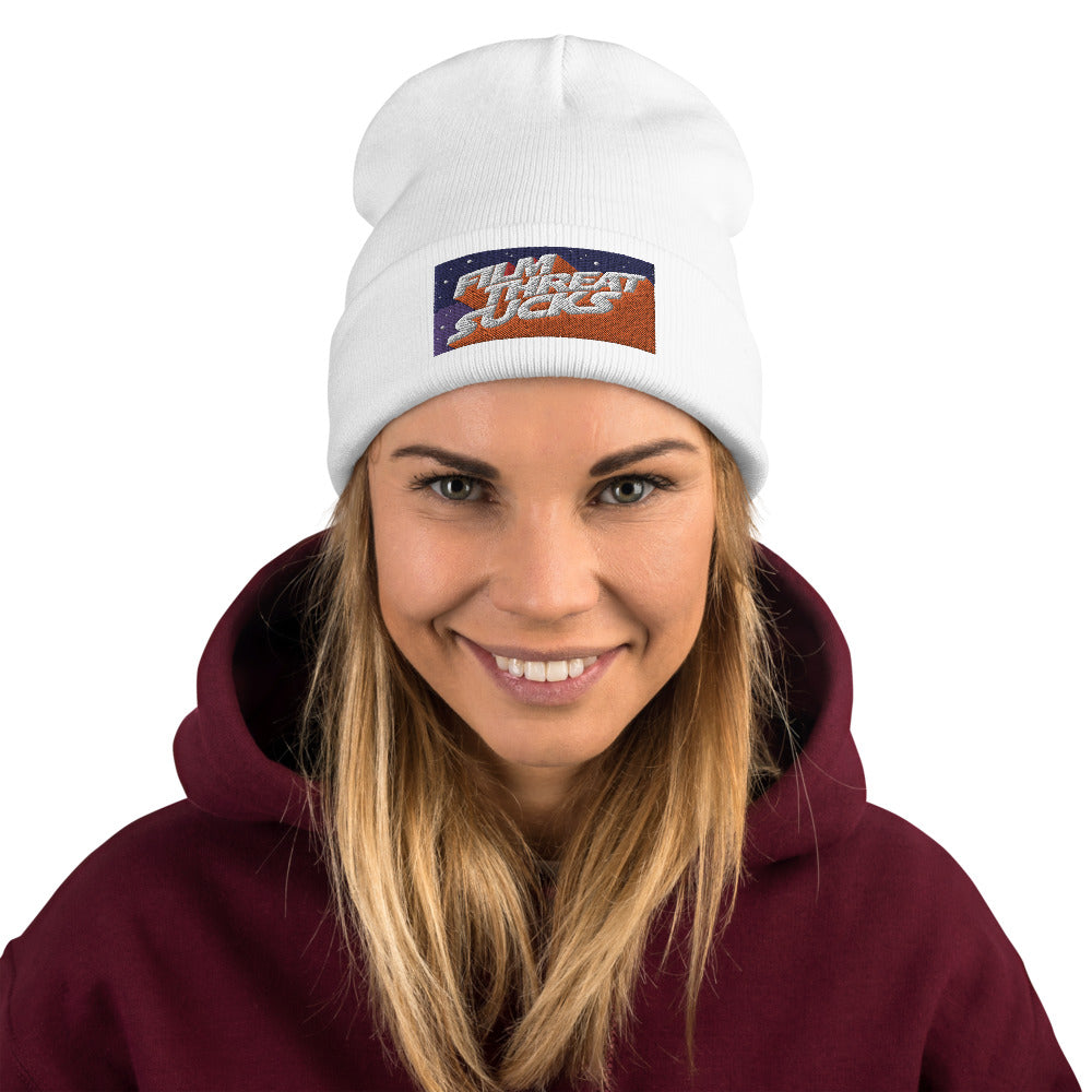 Embroidered Film Threat Sucks Beanie - Film Threat