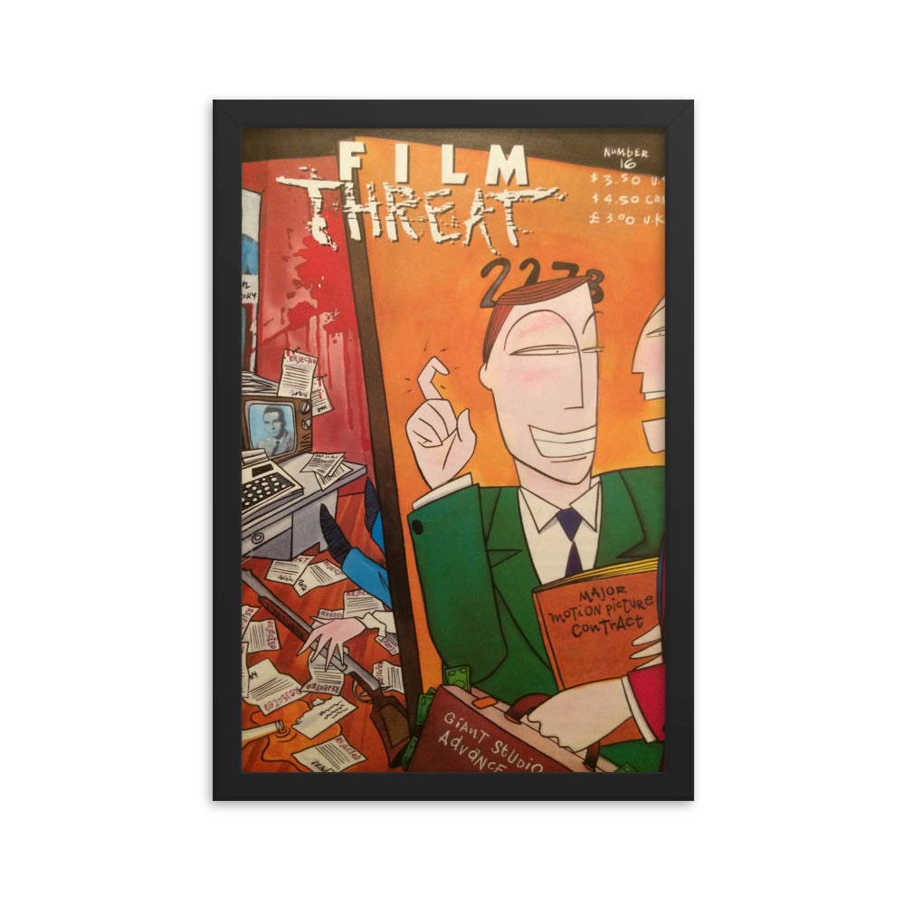 Framed "Major Motion Picture" Poster