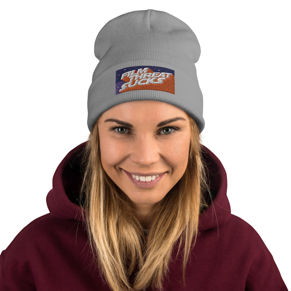 Embroidered Film Threat Sucks Beanie - Film Threat