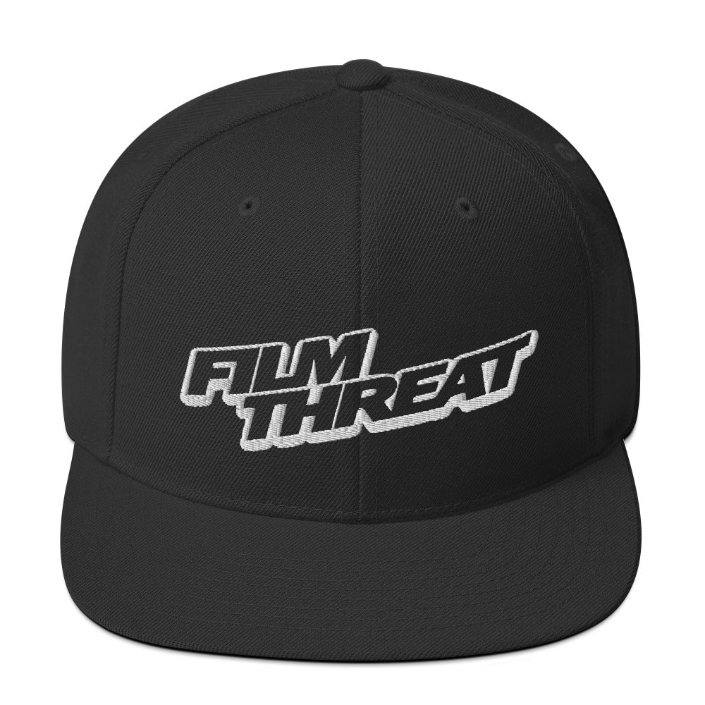 Film Threat Snapback Hat Dark - Film Threat