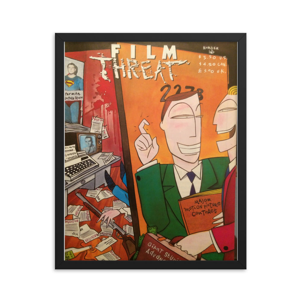 Framed "Major Motion Picture" Poster