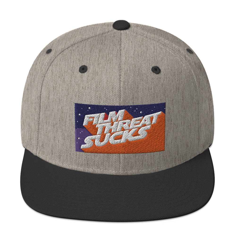 Film Threat Sucks Snapback Hat - Film Threat