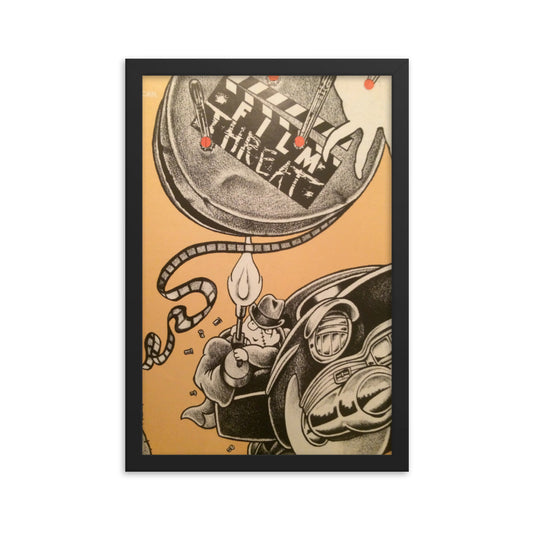 Framed "Match to a Reel" Poster