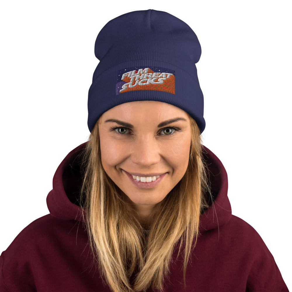 Embroidered Film Threat Sucks Beanie - Film Threat