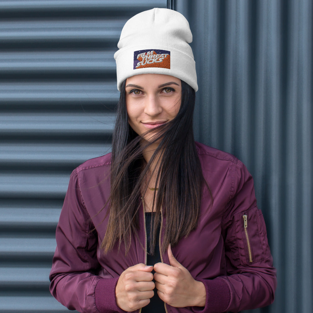 Embroidered Film Threat Sucks Beanie - Film Threat