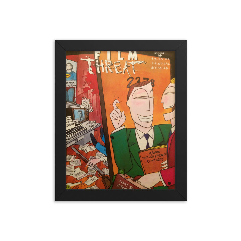 Framed "Major Motion Picture" Poster
