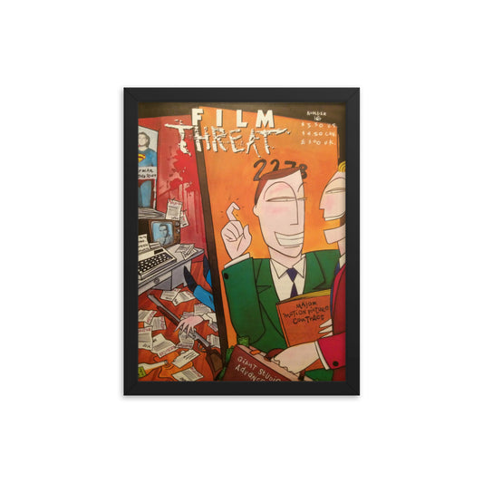 Framed "Major Motion Picture" Poster