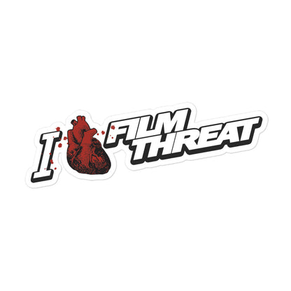 I Heart Film Threat Stickers