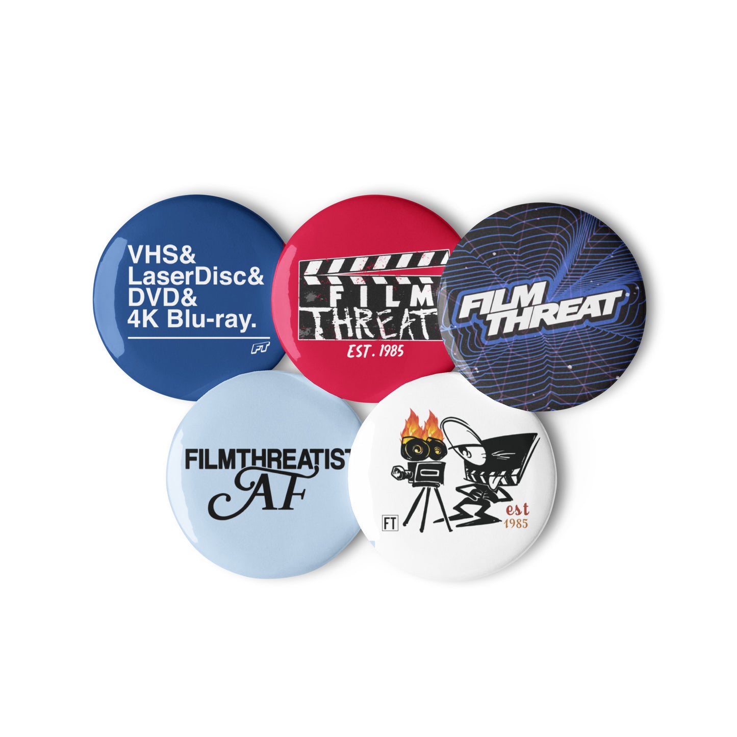 Film Threat Throwback Buttons