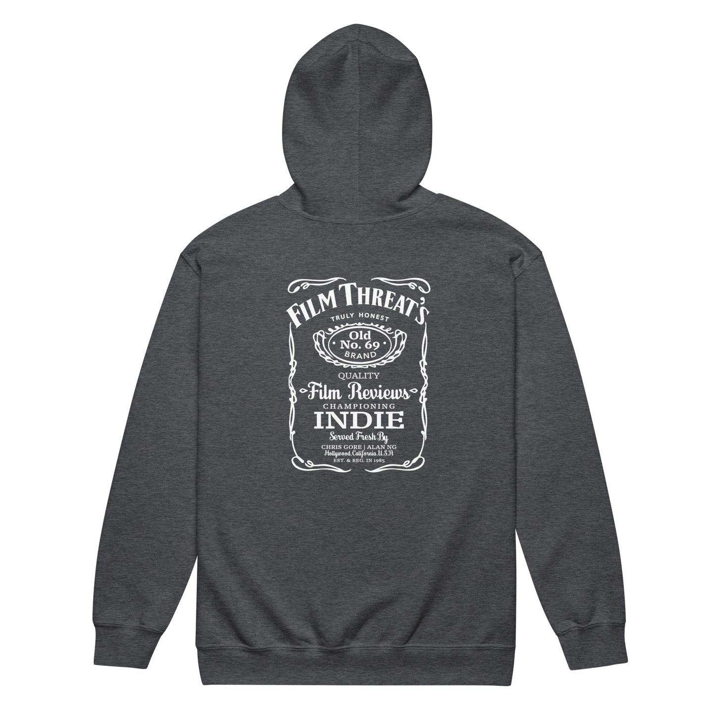 Film Threat Drinker's Choice Zip hoodie