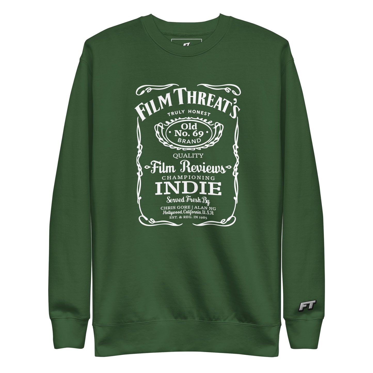 Film Threat Drinker's Choice Unisex Premium Sweatshirt