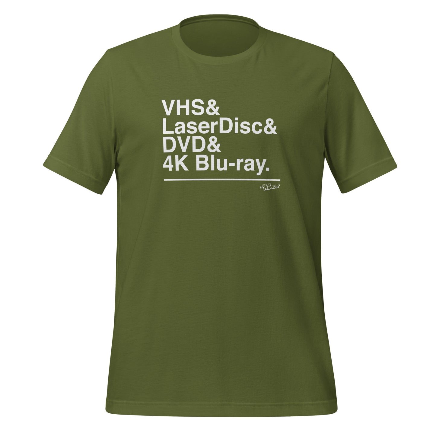VHS & LaserDisc & DVD & 4K Blu-ray Unisex T-Shirt