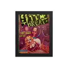 Load image into Gallery viewer, Framed &quot;Cry Baby&quot; Film Threat Cover Poster