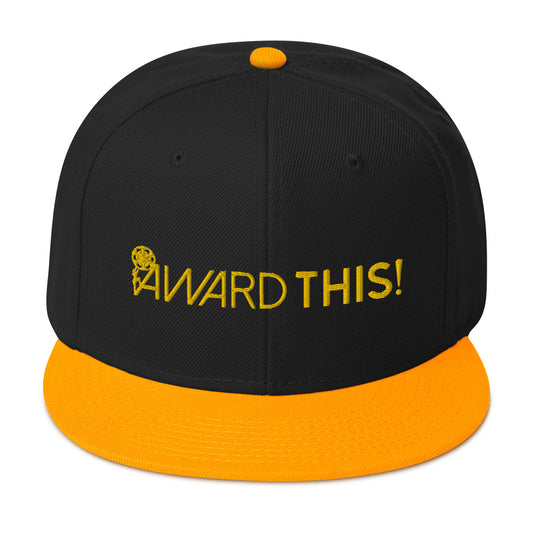 Award This! Gold and Black Snapback - Film Threat